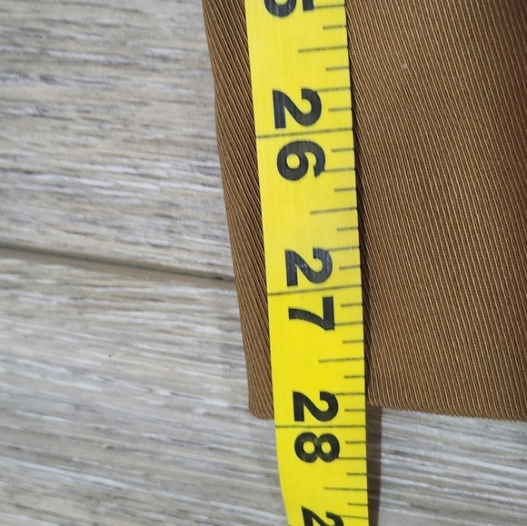 Weekday Brown High Rise Wide Leg Terra Suit Trousers Pants Size 36 - Picture 5 of 13